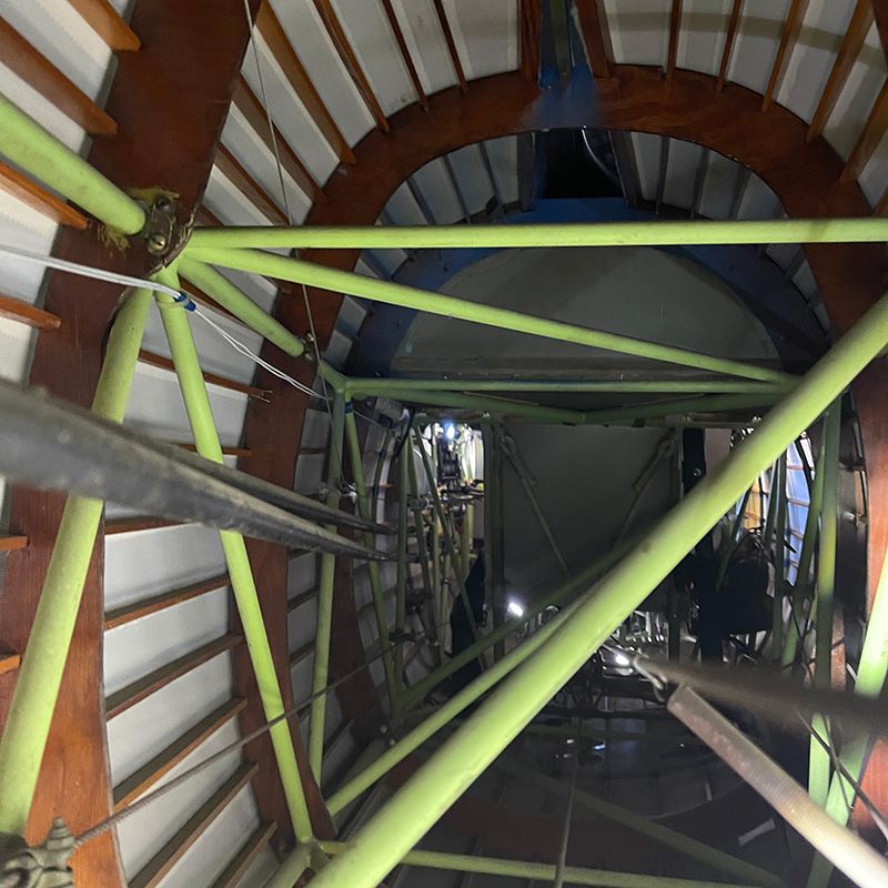 inside tail section of waco UPF-7